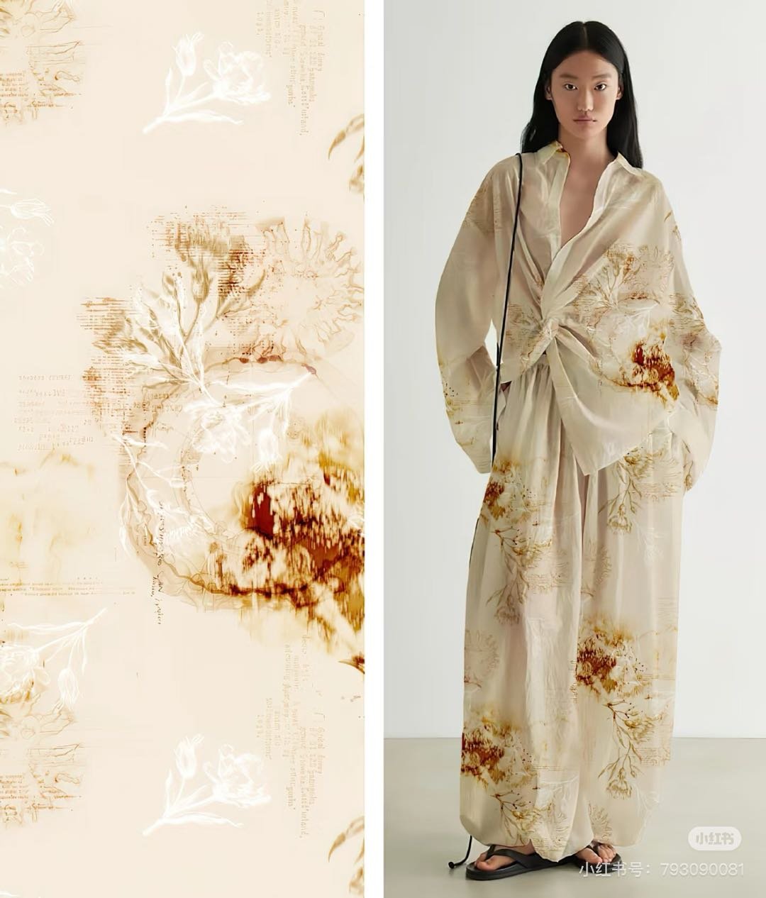 Mẫu vải thời trang in chuyển nhiệt kỹ thuật số chuẩn màu 99%