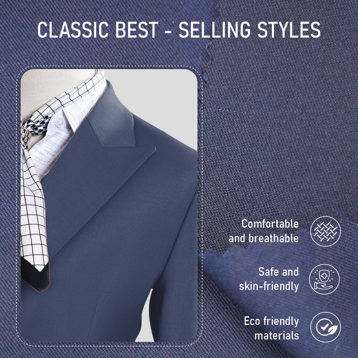 1088 Woven Fabric T/R/SP 80/18/2 - Ảnh 3