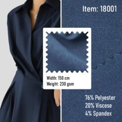 18001 Woven Fabric T/R/SP 76/20/4