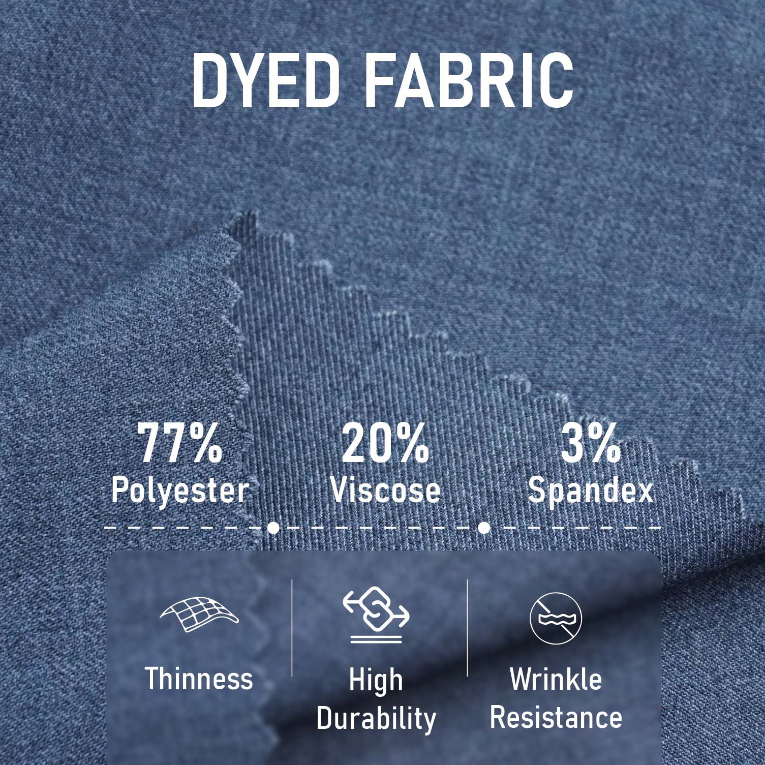 1831 Woven Fabric T/R/SP 77/20/3 - Ảnh 3