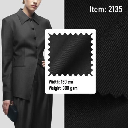 Alternative view of 2135 Woven Fabric T/R 80/20