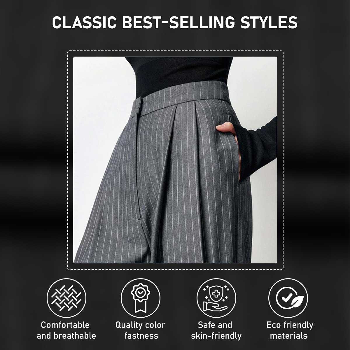 22003 Woven Fabric T/R/SP 69/29/2 - Ảnh 4