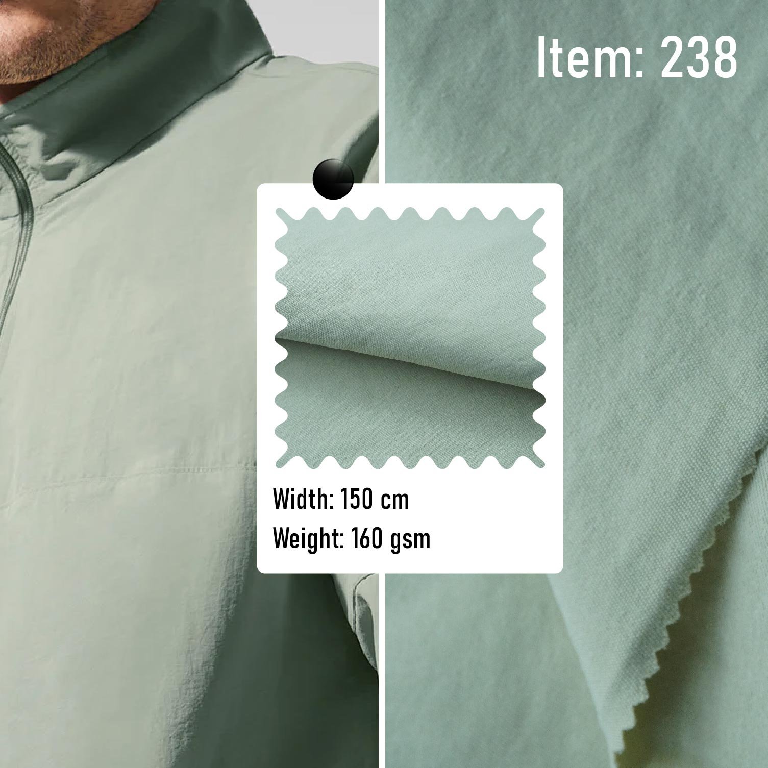 238 Woven Fabric Sportswear 100% Polyester - Ảnh 2