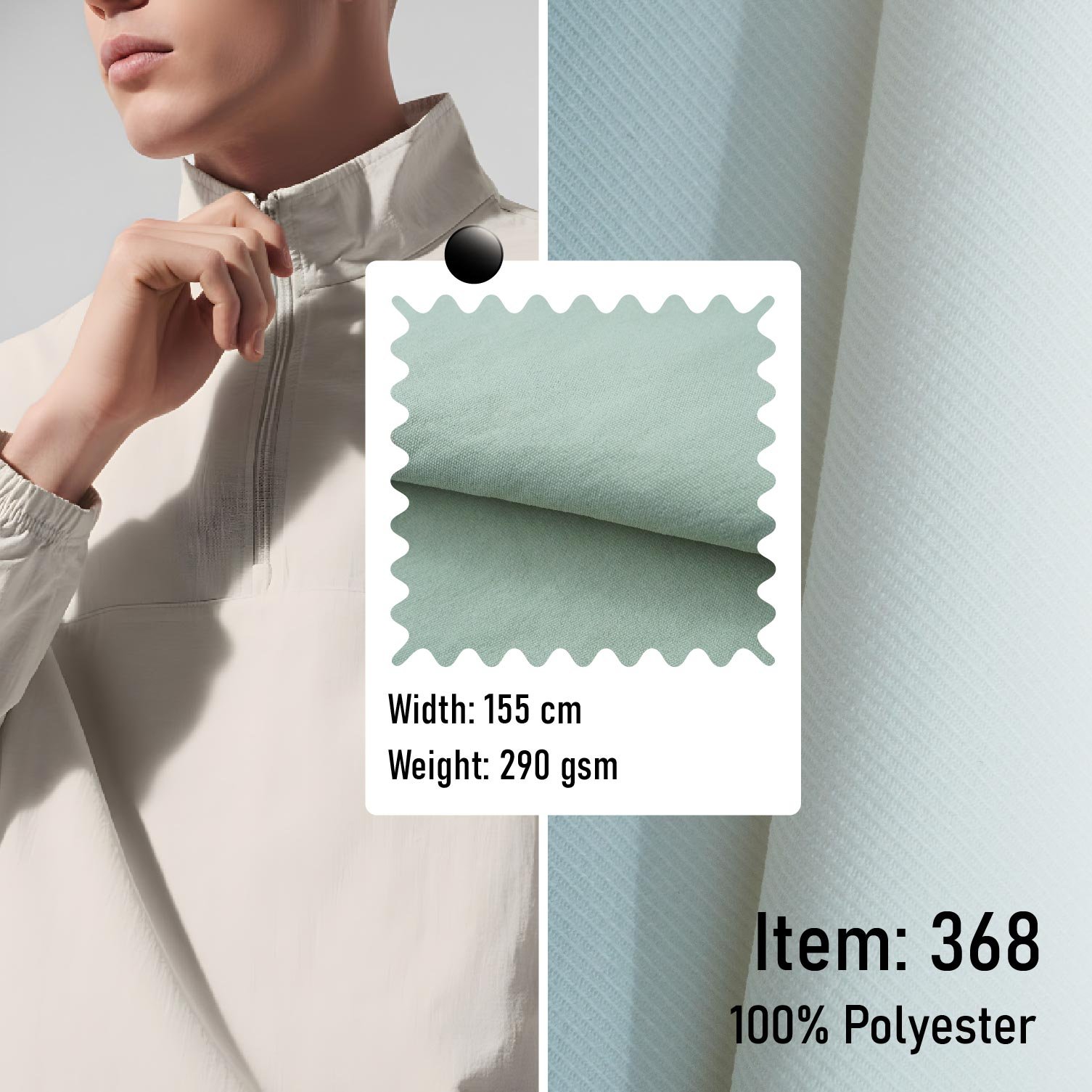 368 Woven Fabric Sportswear - Ảnh 2