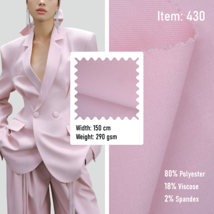 430 Woven Fabric T/R 80/20