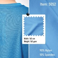 5052 Knitted Fabric Sportswear 90% Nylon 10% Spandex