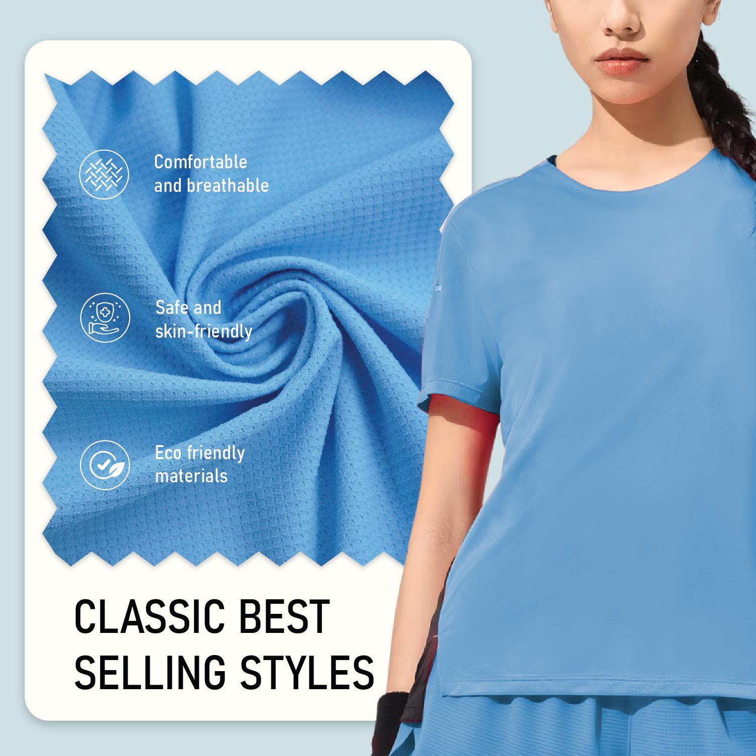 5054 Knitted Fabric Sportswear 87% Nylon 13% Spandex - Ảnh 3