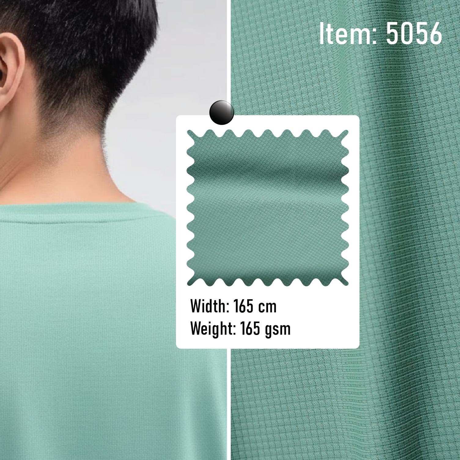5056 Knitted Fabric Sportswear 83% Nylon 17% Spandex