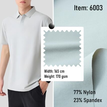 6003 Knitted Fabric Sportswear 77% Nylon 23% Spandex