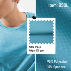 BSBL Knitted Fabric Sportswear 90% Polyester 10% Spandex