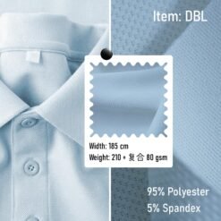 DBL Knitted Fabric Sportswear 95% Polyester 5% Spandex