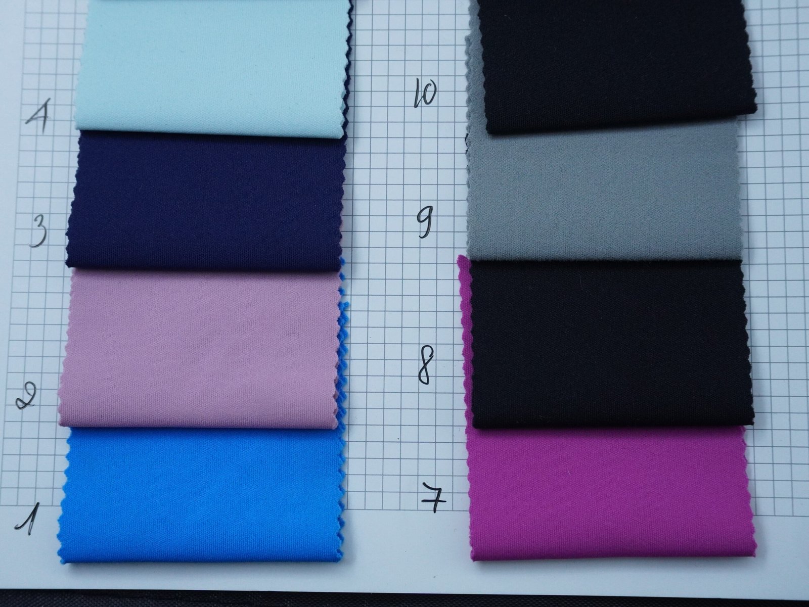 1007 Knitted Fabric Sportswear 75% Nylon 25% Spandex - Ảnh 5