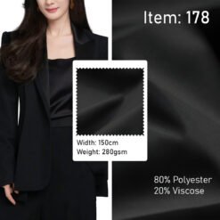 178 Woven Fabric T/R 80/20