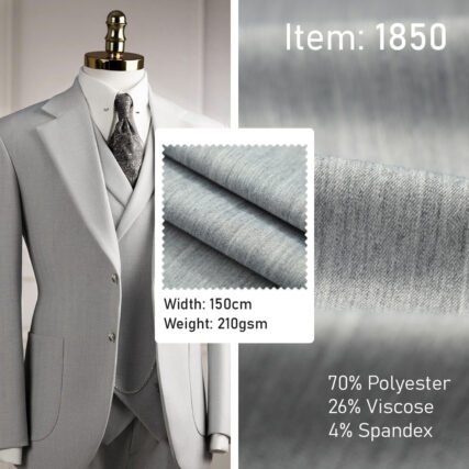 1850 Woven Fabric T/R/SP 70/26/4