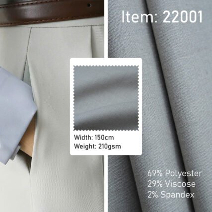 22001 Woven Fabric T/R/SP 69/29/2