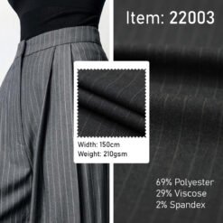 22003 Woven Fabric T/R/SP 69/29/2