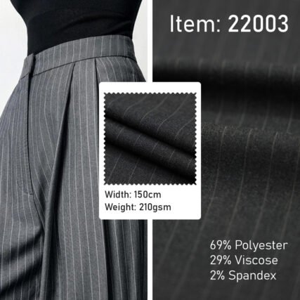 22003 Woven Fabric T/R/SP 69/29/2