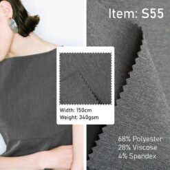 S55 Woven Fabric T/R/SP 68/28/4