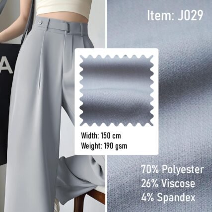 J029 Woven Fabric T/R/SP 70/26/4