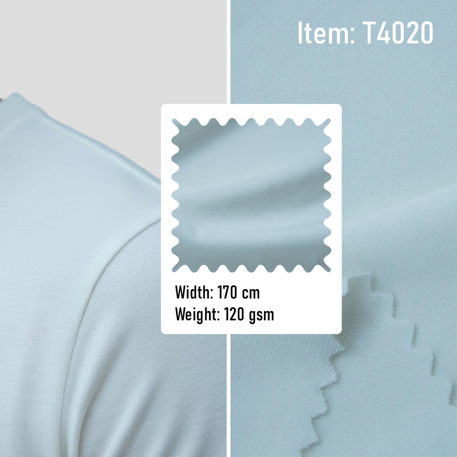 T4020 Knitted Fabric Sportswear 84% Nylon 16% Spandex