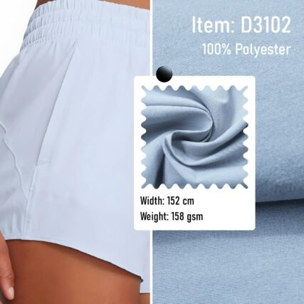 Alternative view of D3102 Woven Fabric 100% Polyester