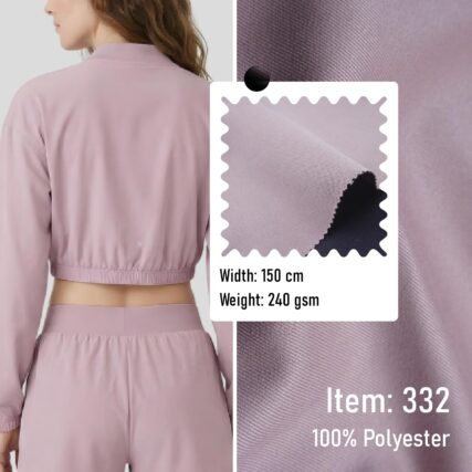 332  Woven Fabric Sportswear 100% Polyester