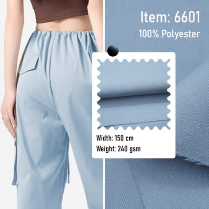Alternative view of 6601 Woven Fabric 100% Polyester